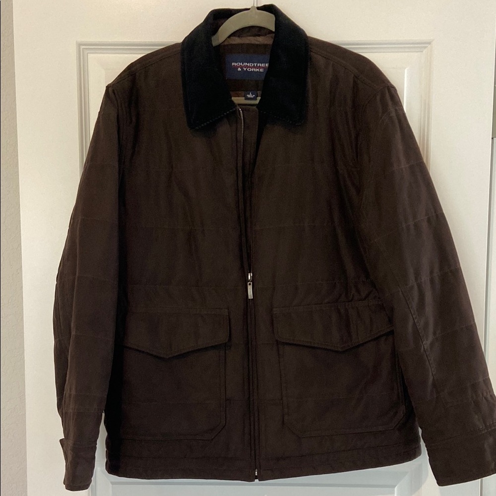 Roundtree & Yorke Brown Military Field Jacket